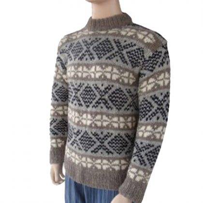 100% Pashmina sweater – Male